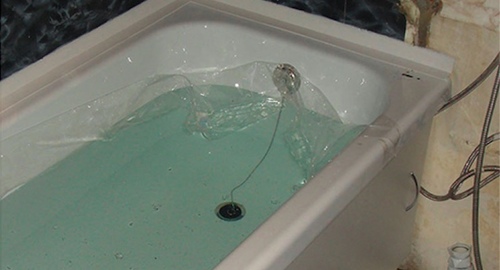 Установкой акрилового вкладыша | Межгорье